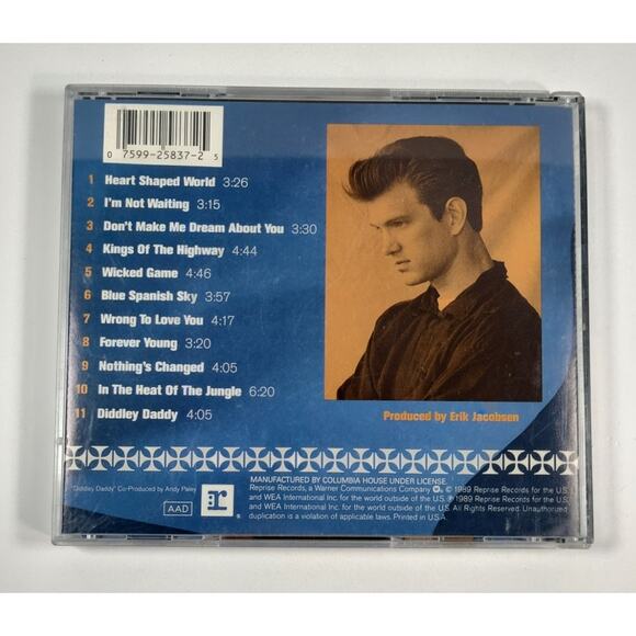 Chris Isaak Heart Shaped World CD Wicked Games, Kings of the Highway & More - Picture 2 of 5